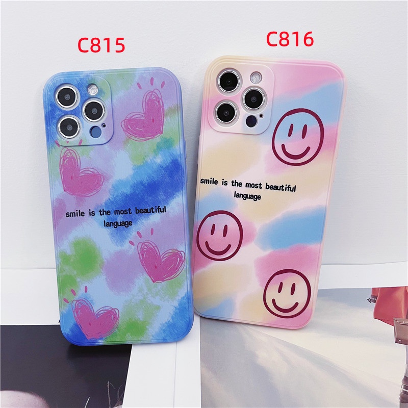 Mới Ốp Điện Thoại Mềm Hình Mặt Cười Cho iphone 13 12 11 Pro Max 13 12 Mini X XS Max XR 6 7 8 Plus SE 2020 6Plus 7Plus