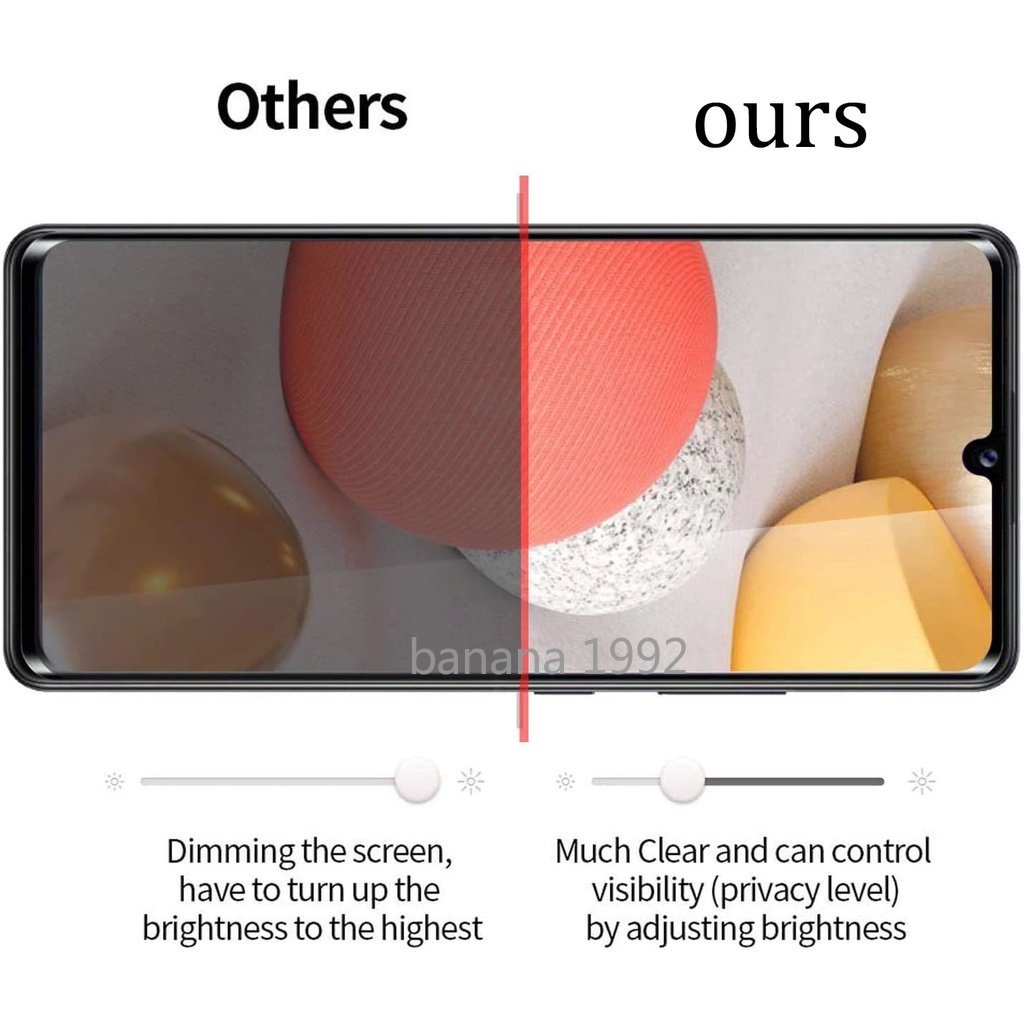 Kính Cường Lực Chống Nhìn Trộm Bảo Vệ Màn Hình Cho Vivo V25 5G V25e Y35 Y22 Y22S Y16 Y02S