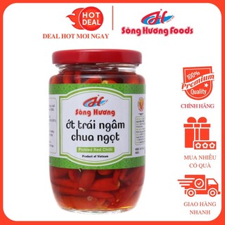 Ớt Trái Ngâm Chua Ngọt Sông Hương Hũ 350G