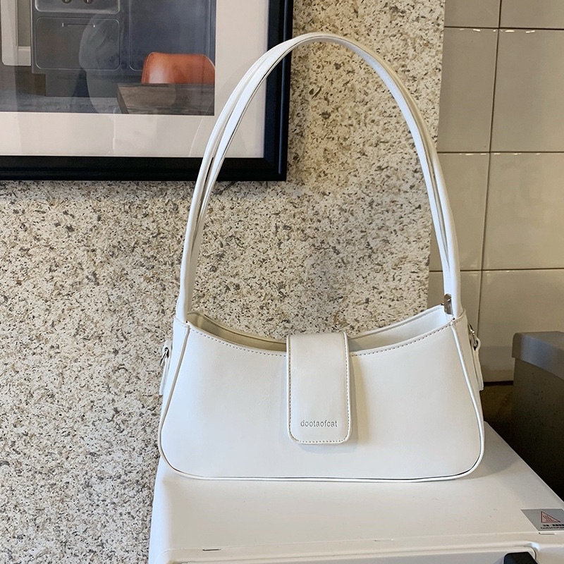 Túi xách nữ đeo vai QC da có dây đeo chéo bốn mùa