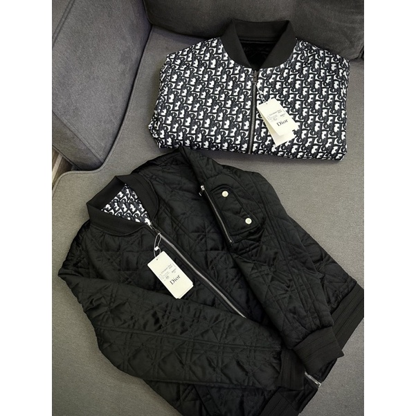 Áo Khoác Nhung 2 mặt khoá tay