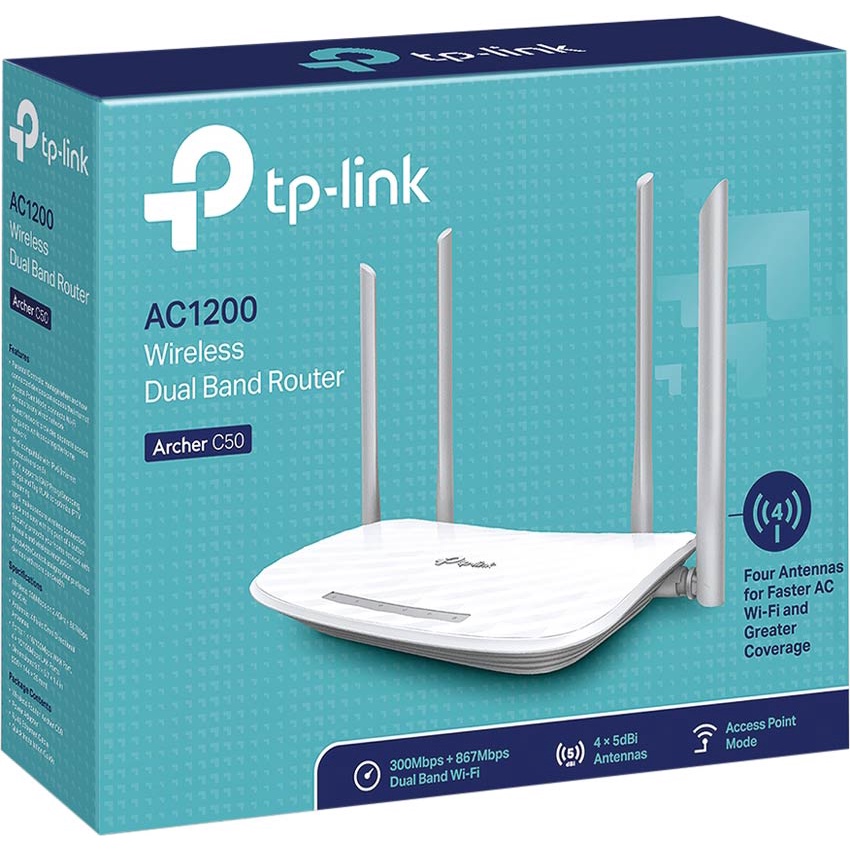 BỘ ĐỊNH TUYẾN TP-LINK ARCHER C50