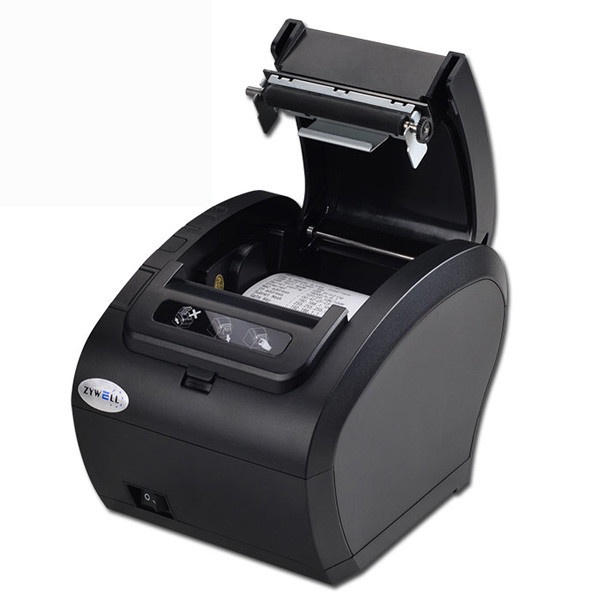 Máy in hóa đơn Zywell ZY 303 Máy in đơn hàng trên điện thoại Máy in bill K80 Máy in nhiệt in Tpos
