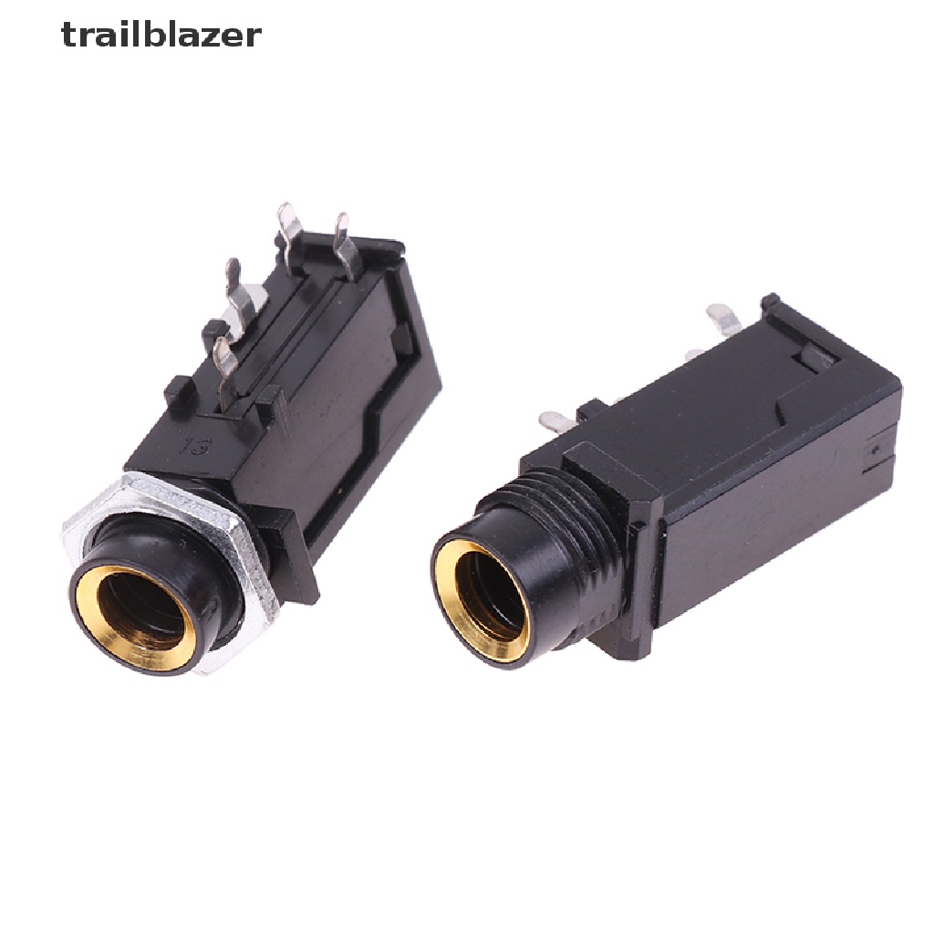 Set 5 Jack Cắm Âm Thanh Thẳng Hai Kênh Chuyên Dụng Cho Micro