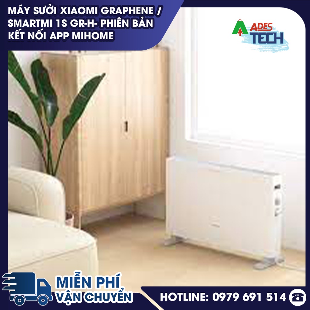 ✔️ Máy sưởi Xiaomi Graphene / Smartmi 1S GR-H ✔️ Phiên bản kết nối app Mihome ✔️ Bảo Hành 12 tháng
