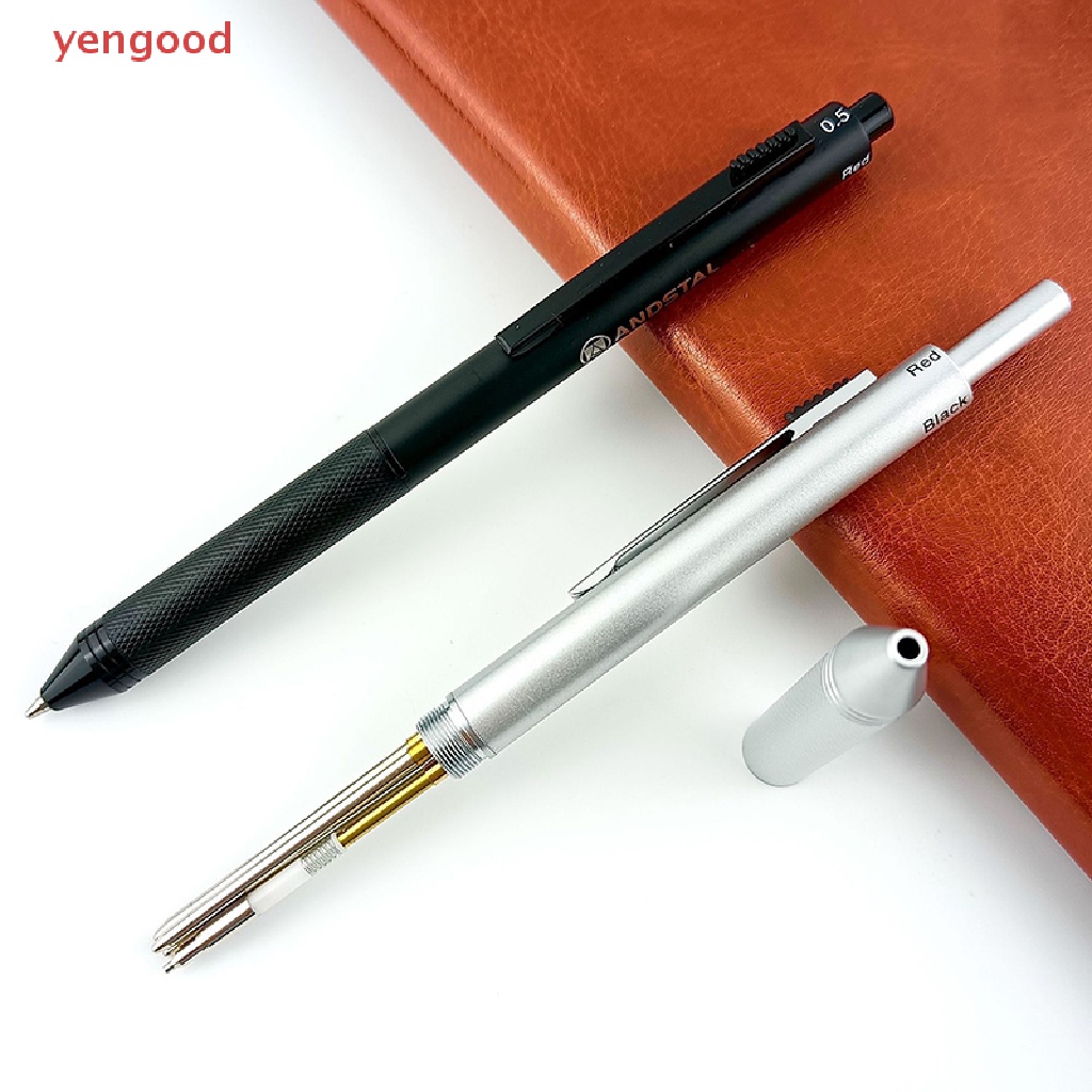 Bút Bi Tự Động 4 Trong 1 3 Màu Trong 1