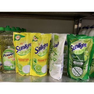 nước rửa chén sunlight đủ size