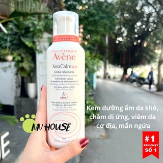 Kem dưỡng da chàm thể tạng Avene Xeracalm ad 400ml cho da khô, da cơ địa,mẩn ngứa, glycerin skincare, kem nẻ tái tạo da