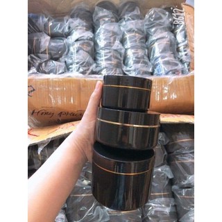 Hủ 100gr-200gr-300gr màu đen