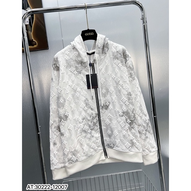 ÁO KHOÁC DA THẬT NAM NƯ UNISEX LV TRĂNG CÁ TÍNH SMANO BOY
