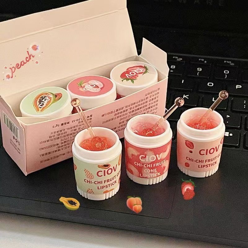 Son Dưỡng Môi Ẩm Không Nhờn Dâu Tây / Kem Vaseline