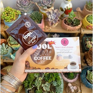 [Mẫu X2 Slim+ Mới Nhất] Cà Phê Giảm Cân Idol Slim Coffee Thái Lan (Hộp 10 Gói)