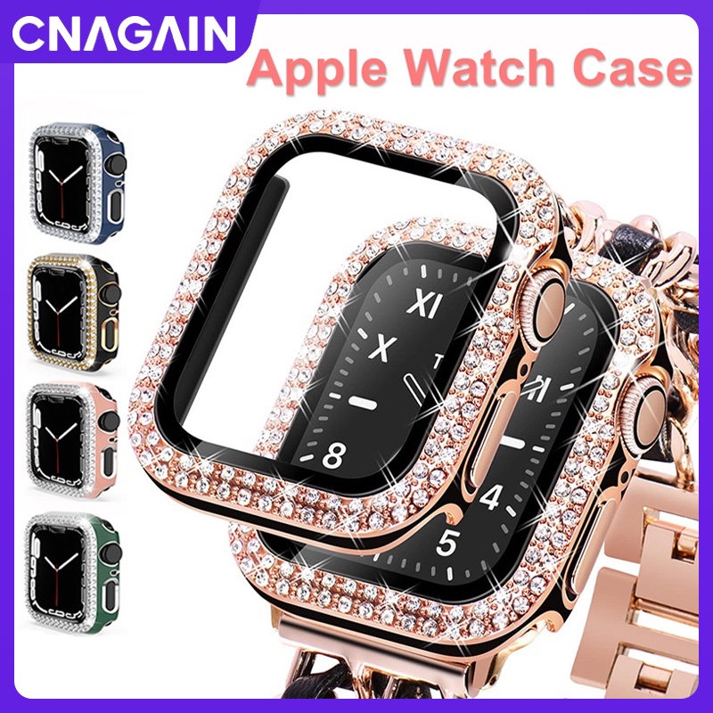 Ốp Bảo Vệ Mặt Đồng Hồ Thông Minh Apple Watch series 8 7 6 se 5 4 3 2 42mm 38mm 40mm 44mm 45mm 41mm