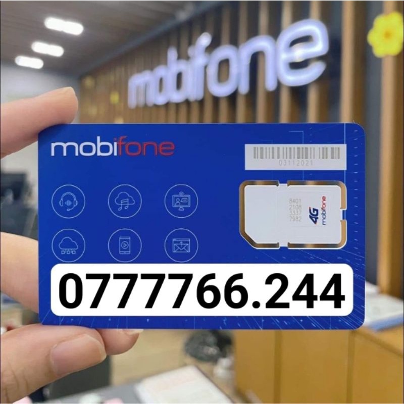 Sim số đẹp Mobiphone (tứ quý 7) hỗ trợ đk chính chủ .