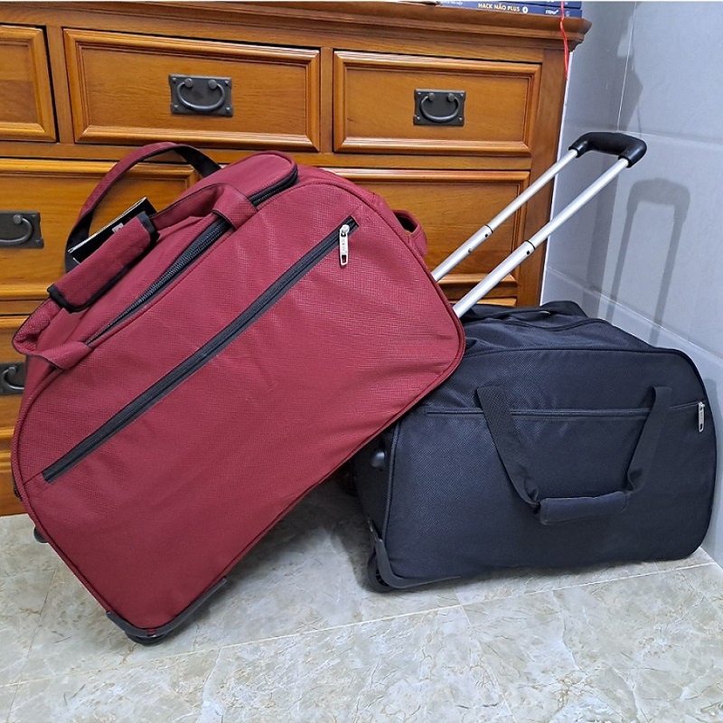 Túi du lịch cần kéo Hasun 669 túi du lịch size to (kích thước 58 x 33 x 30 cm)