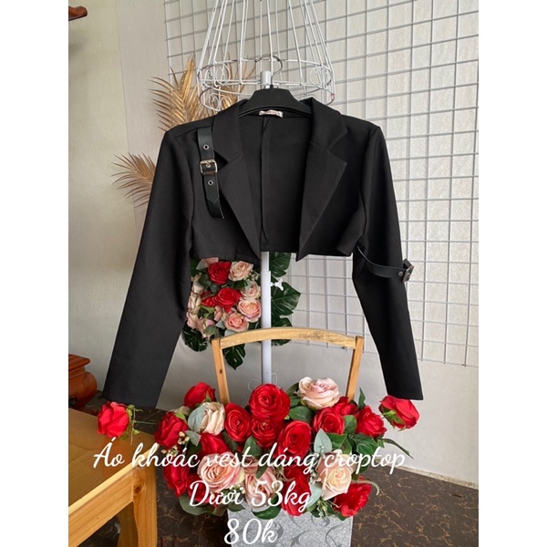 Áo khoác dáng croptop