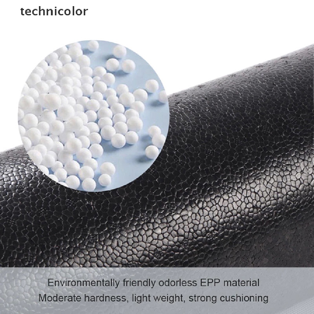 Con Lăn Xốp Tập Yoga 3 Kích Cỡ 30 / 45 / 60 CM Màu Đen