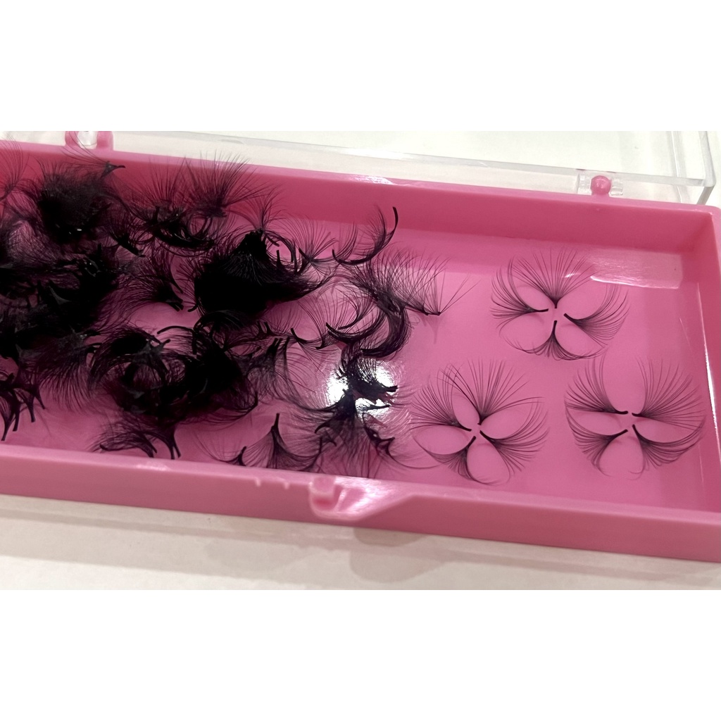 mi fan tay 30d - hand made mega volume dày 0.03 cong C-D HỘP 500 FAN