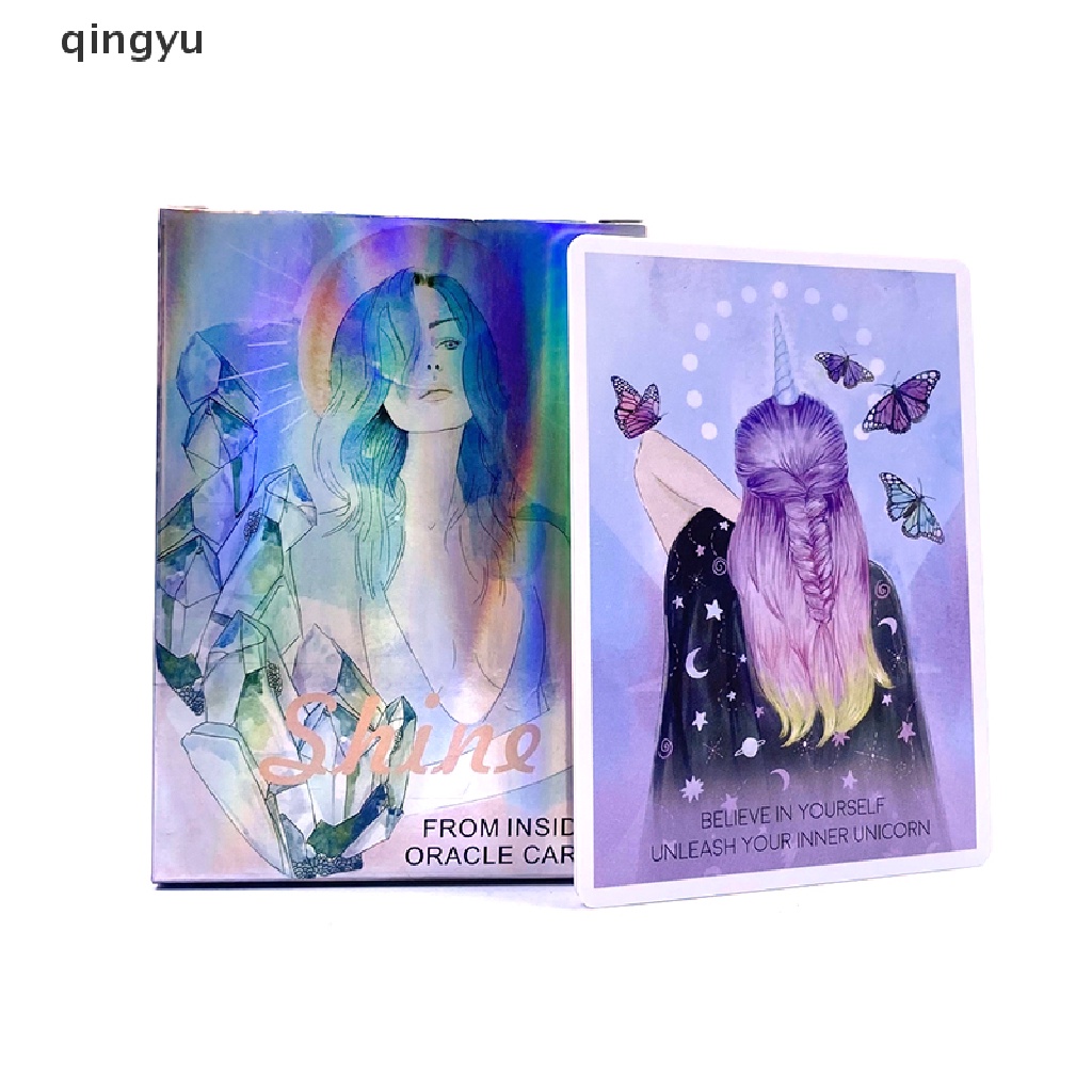 Bộ Bài Tarot Gia Đình Vui Nhộn qingyu Shine From Inside Oracle
