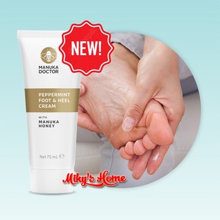 Kem dưỡng ngừa khô nứt da chân, gót chân Manuka Doctor Peppermint Foot & Heel Cream 75ml - UK (Anh Quốc)
