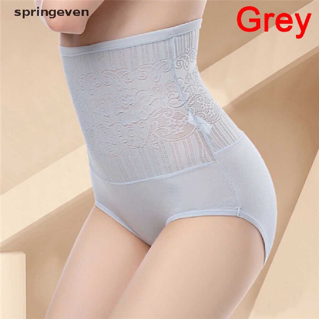 Quần Lót Định Hình Lưng Cao Phối Ren Quyến Rũ Cho Nữ