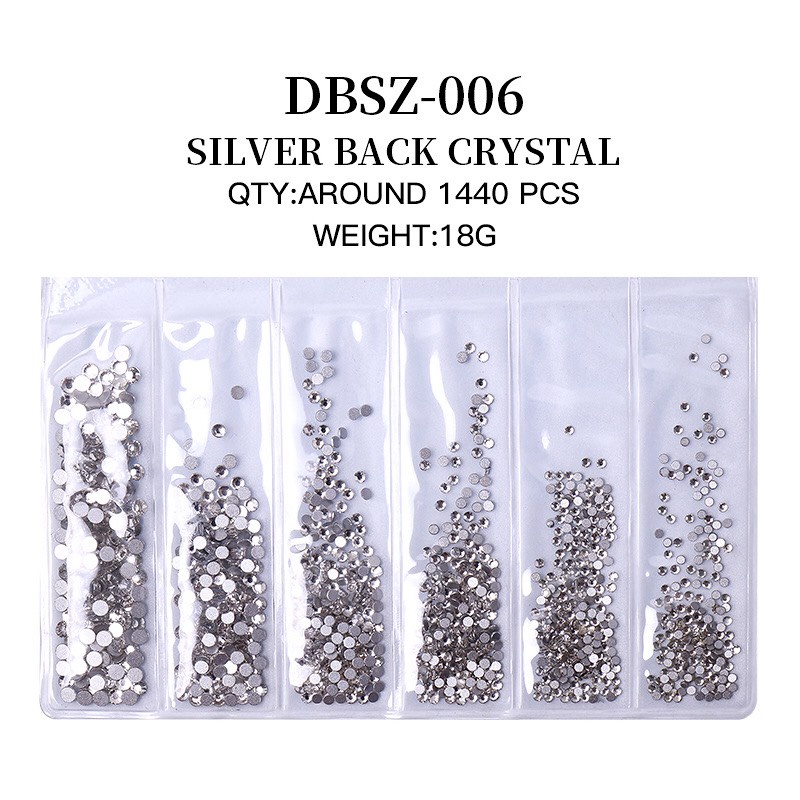 Đá Đính Móng Nhiều Size 0776