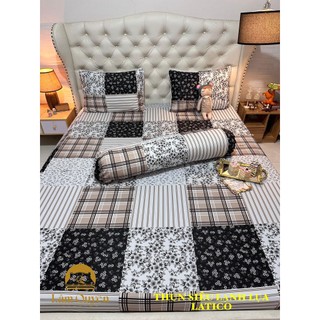 BỘ GA THUN SIÊU LẠNH LỤA LATICO THÁI LAN CAO CẤP (ÔM KHOÁ KÉO)