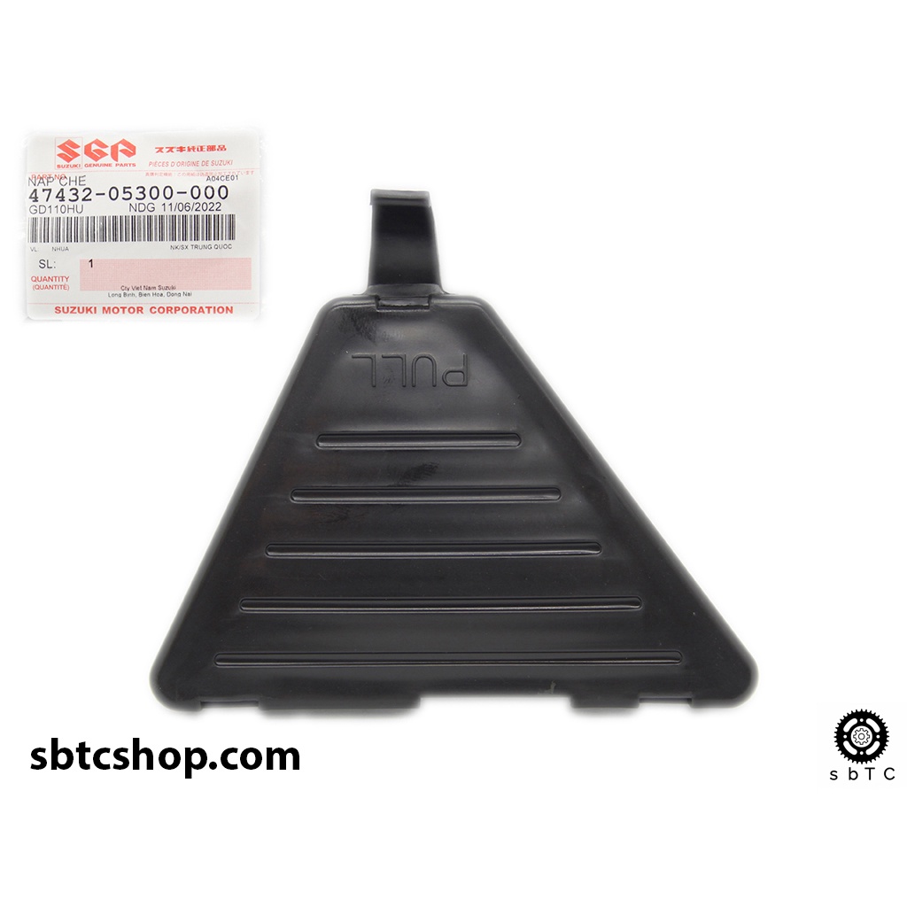 Nắp tam giác hộp đồ nghề cho xe Suzuki GD110 chính hãng