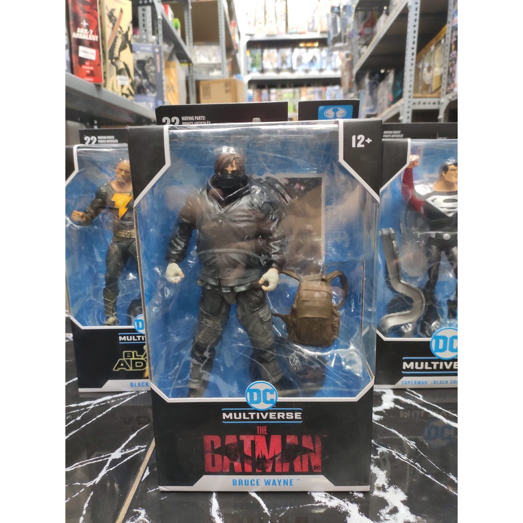 MÔ HÌNH NHÂN VẬT DC MCFARLANE BRUCE WAYNE THE BATMAN 2022