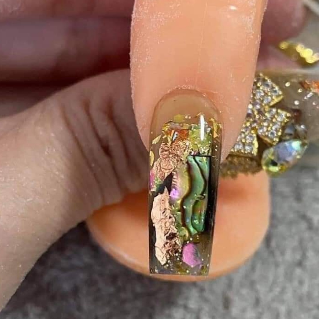 Ngón tay giả học làm nail tập làm mẫu sơn móng tay