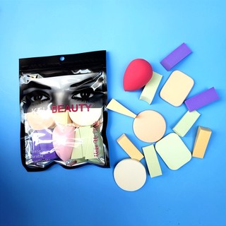Set bông mút trang điểm đánh phấn KELI Make Up Buff