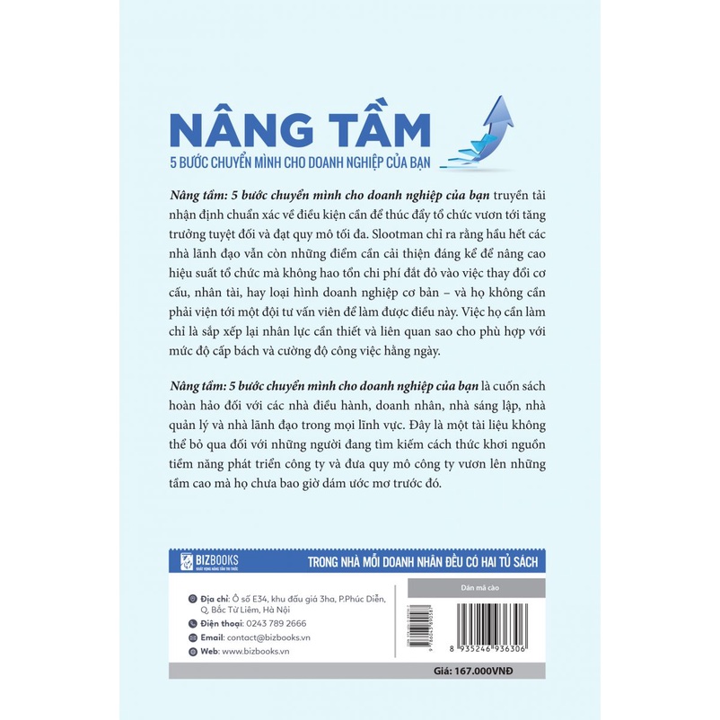 Sách Nâng Tầm - 5 Bước Chuyển Mình Cho Doanh Nghiệp Của Bạn - Đưa Doanh Nghiệp Cất Cánh Mạnh Mẽ Trên Thương Trường | BigBuy360 - bigbuy360.vn