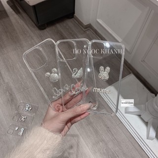 Ốp Trong Suốt Đính Đá Lấp Lánh