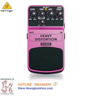 HD300 Stompboxes Behringer - Pedal Ghita Behringer