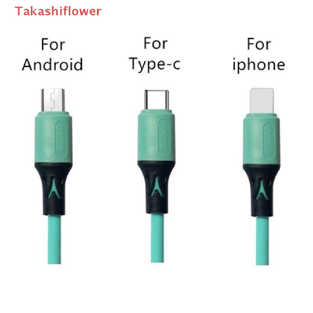 Dây Cáp Sạc Nhanh / Truyền Dữ Liệu USB 5A 1.2m / 1.8m Bằng Silicone