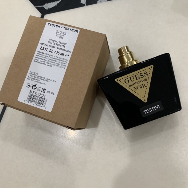 Nước hoa Tesster Guess Seductive Noir For Women 75ml EDT (sx ko nắp như hình)
