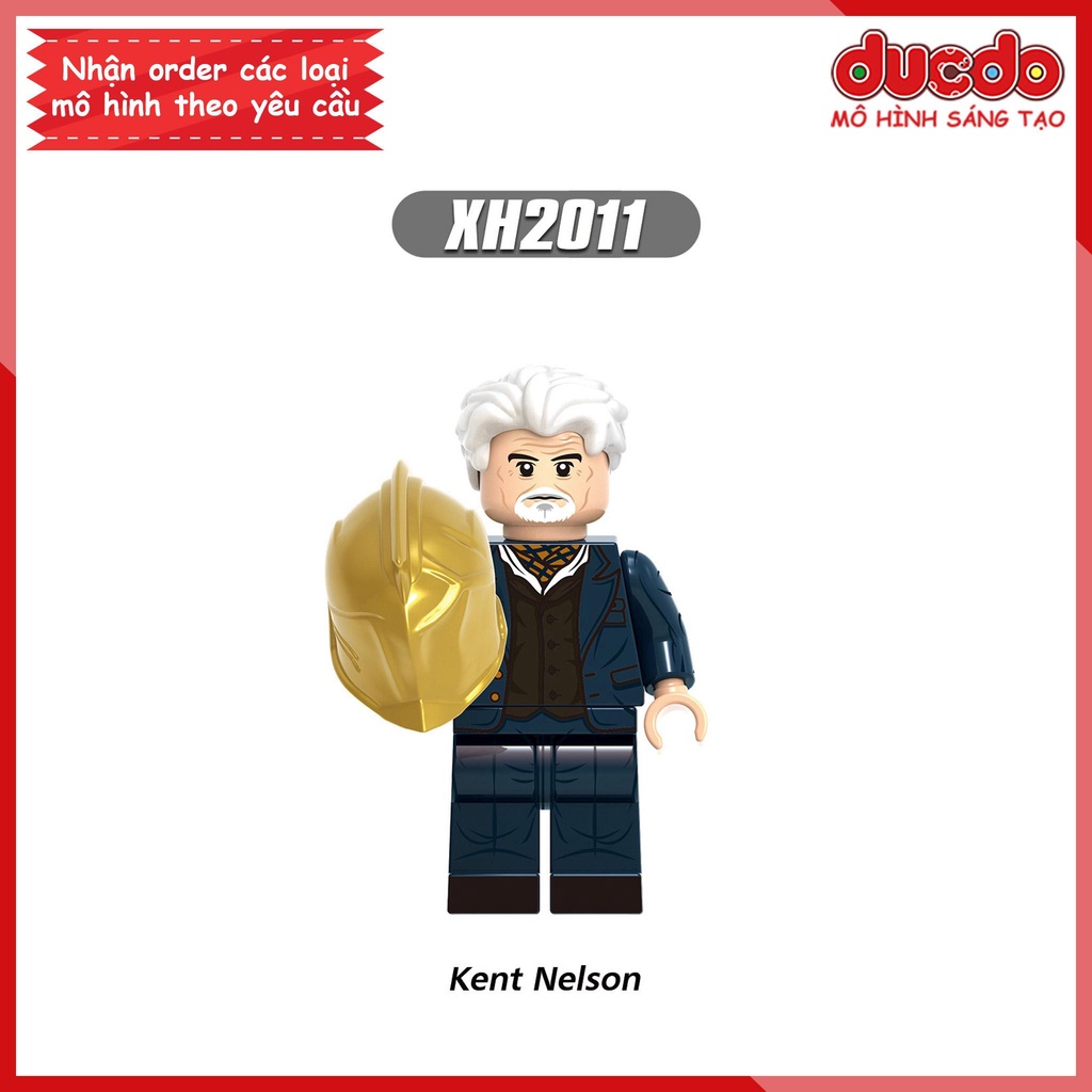 Minifigures Siêu anh hùng Black Adam & Justice Society - Đồ chơi Lắp ghép Xếp hình Mini Batman XINH X0349