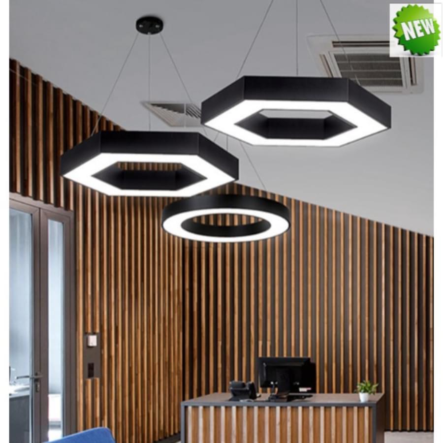 Đèn Led lục giác Decor, văn phòng, trang trí nội thất, tạo hình siêu đẹp