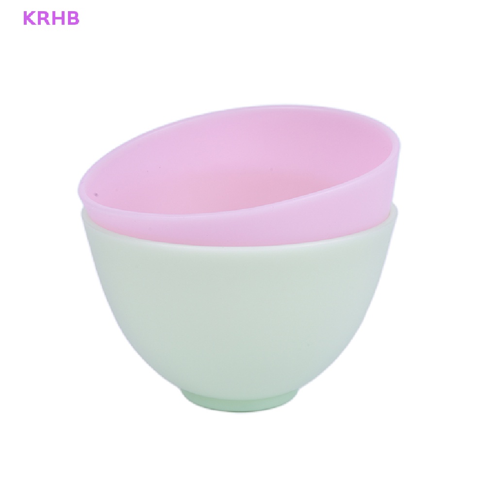 Set 2 Bát Silicone Trộn Mặt Nạ Tiện Dụng Mới
