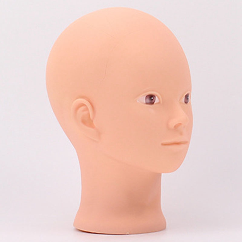 Đầu Ma Nơ Canh Bằng Silicon Mềm Dùng Luyện Tập Nối Mi Chuyên Nghiệp