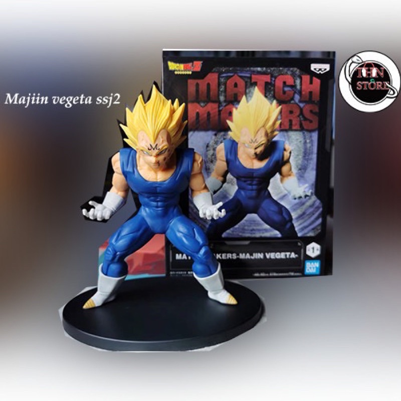 Mô hình chính hãng bandai goku phiên bản kỷ niệm và vegeta majin ssj2