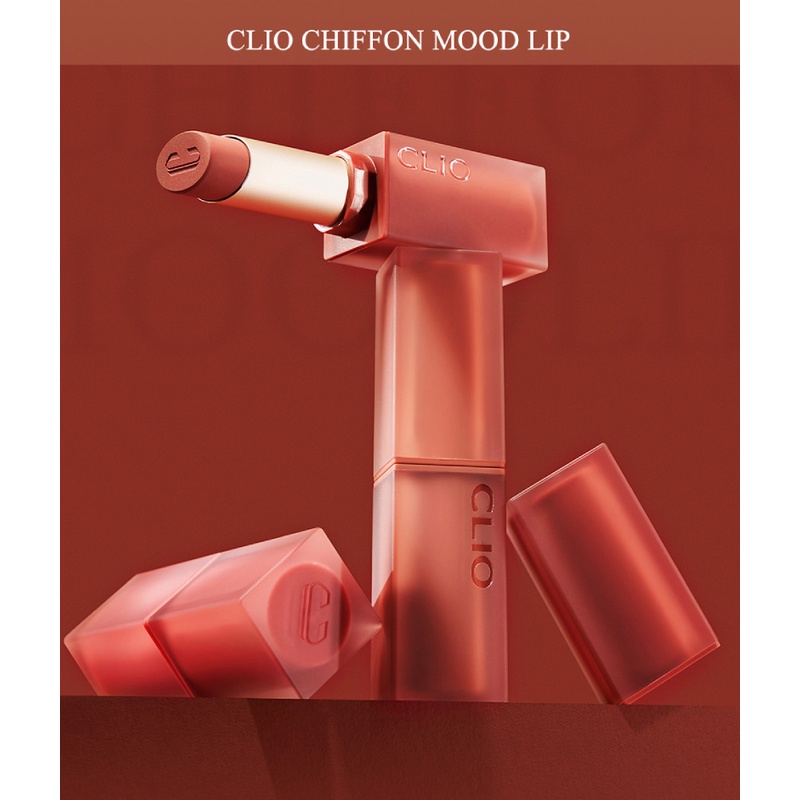 Son Thỏi Hiệu Ứng Mờ Clio Chiffon Mood Lip 3.2g