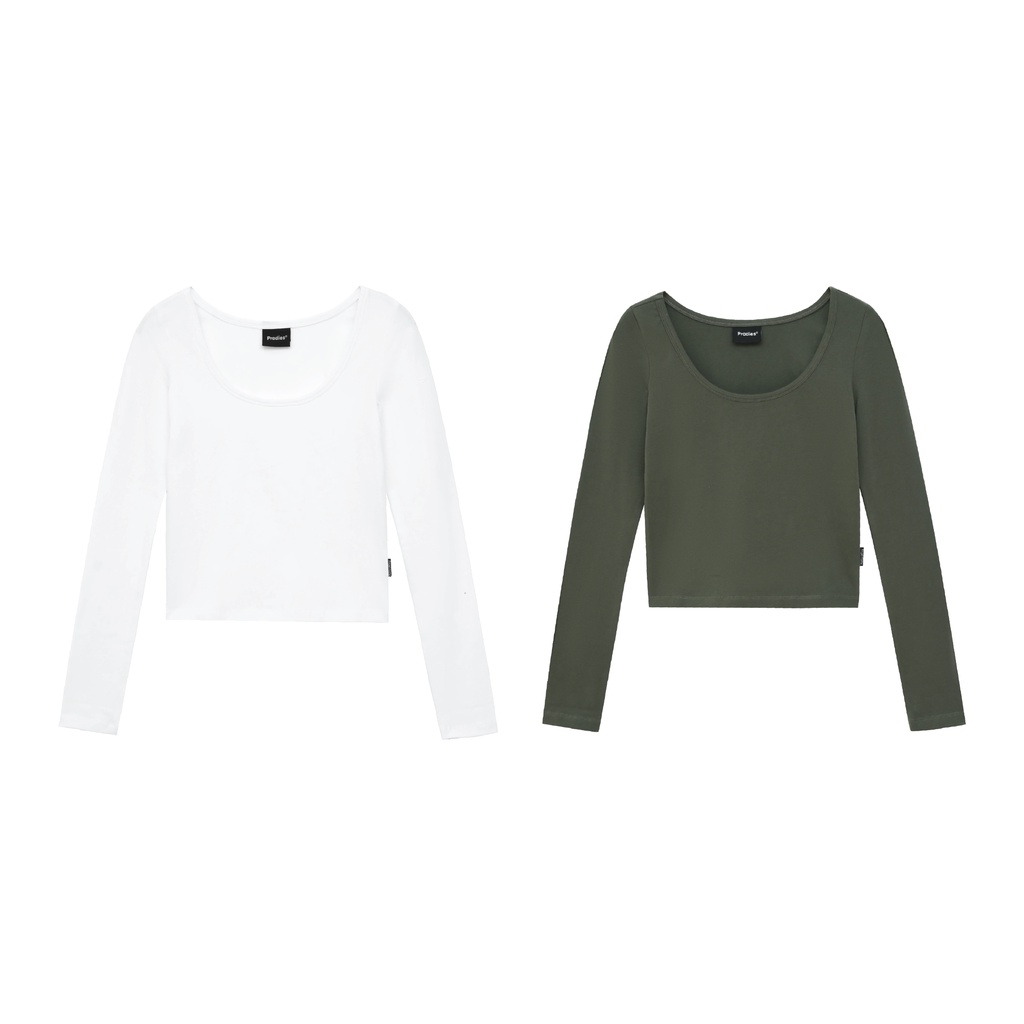 Áo Nữ Dài Tay PRADIES Basic / Trơn