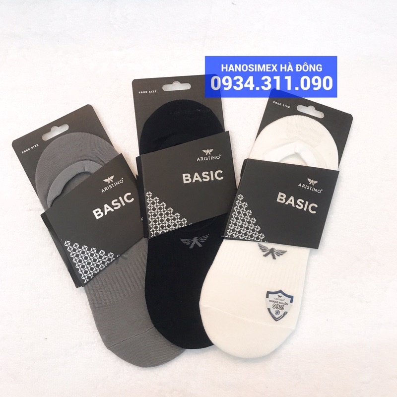 Tất bí mật (lười/ hài) nam ASC003 - tất Aristino