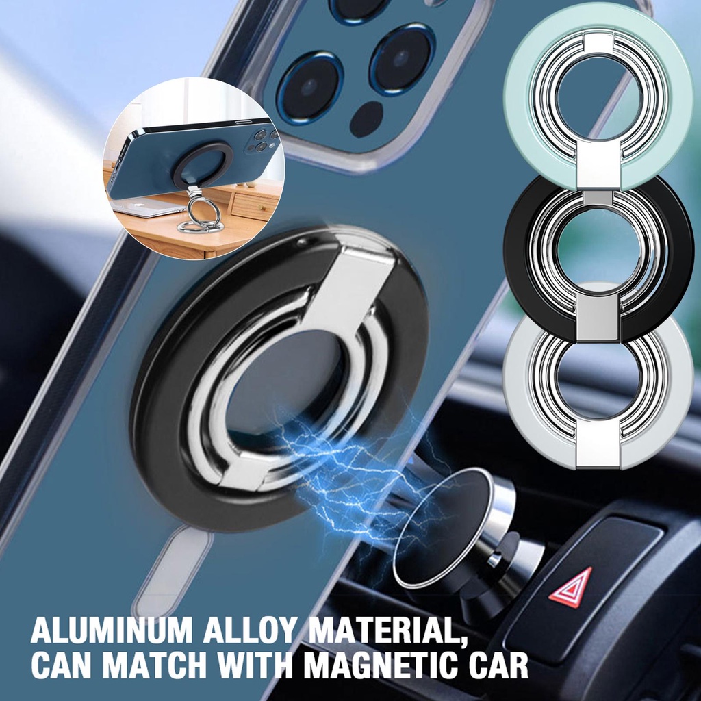 Giá Đỡ Điện Thoại Dạng Nhẫn Nam Châm Cho Magsafe 12 13 W0K2