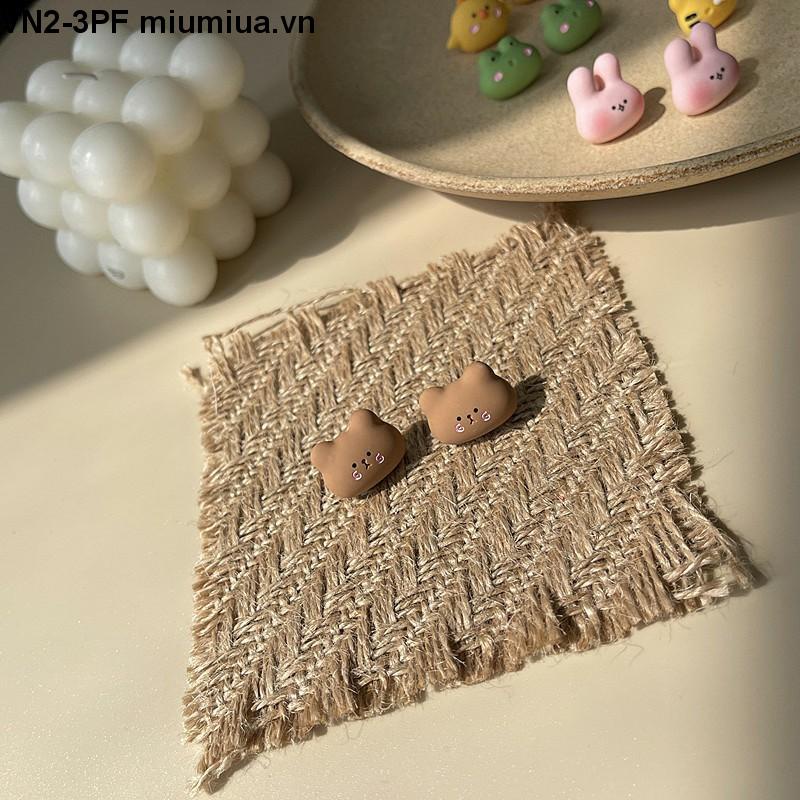 Khuyên Tai Bạc 925 Hình Động Vật Dễ Thương