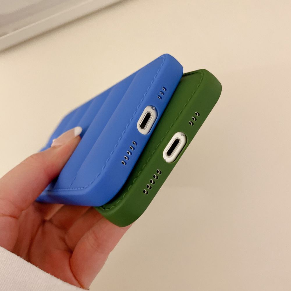 Ốp Điện Thoại TPU Mềm Chống Sốc Màu Kẹo 3D Cho IPhone 14 13 12 11 Pro Max X XR 8 7 Plus