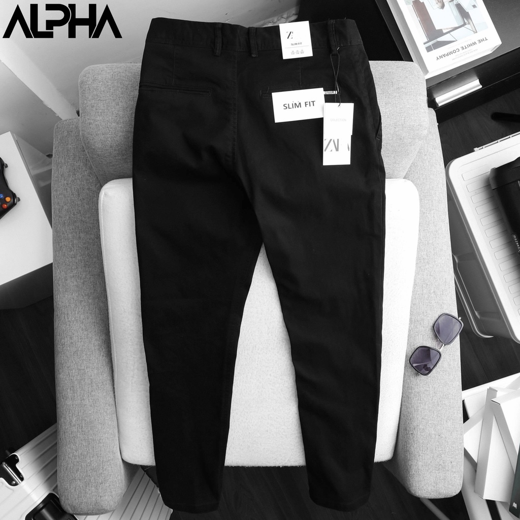 Quần dài kaki Nam Zaara cao cấp ống suông chất dày co giãn full team mạc, quần kaki nam cao cấp GEN911