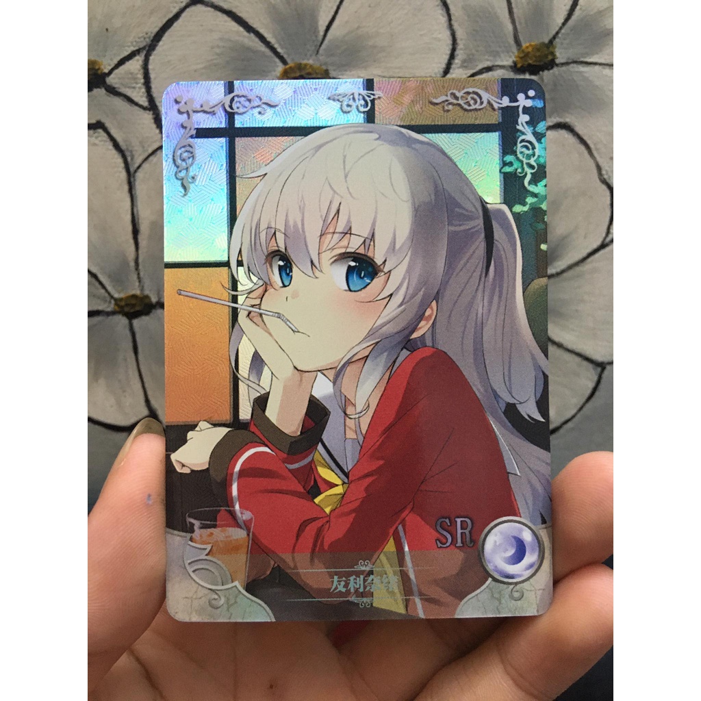 (Rain15) Thẻ bo góc nhân vật Nao Tomori – Charlotte NS-05-M06 – SR