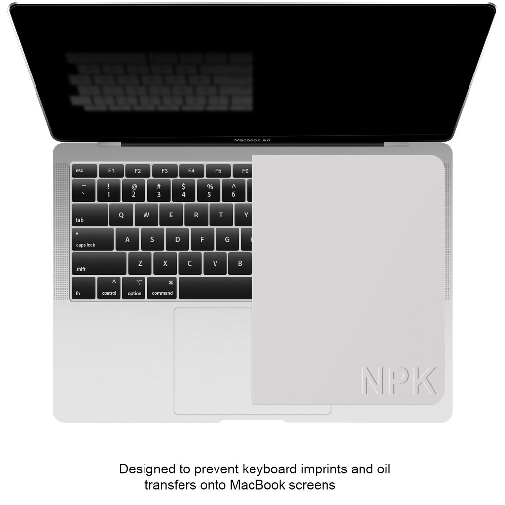 Tấm lót bảo vệ bàn phím Laptop Macbook chống bụi bẩn, trầy màn hình NPK